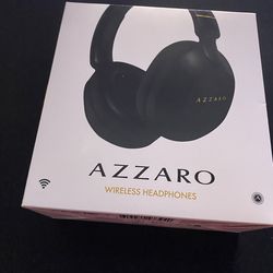 Azzaro wireless headphones brand new in box