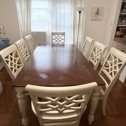 Dining Table Set with 6 Chairs 