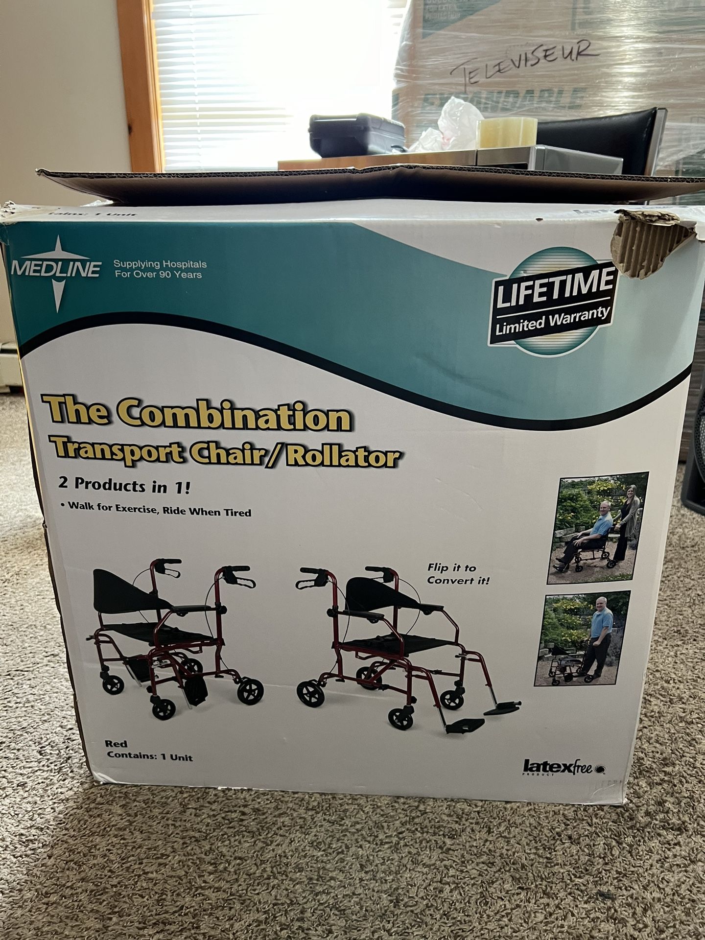 MEDLINE WHEELCHAIR/ROLLATOR