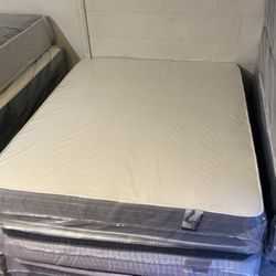 Queen Size Mattress 10” Inches Thick New From Factory Also Available in: Twin, Full, King Same Day Delivery