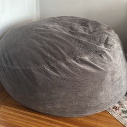 Corduroy Queen Sized Bean Bag