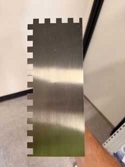 Trowel 1/2x1/2  and 1/4x1/4