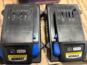 Kobalt 24 volt 2 new batteries