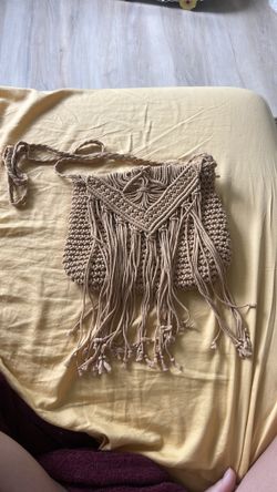 Bohemian Knitted Purse