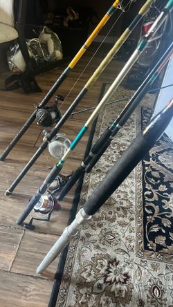 Fishing poles various