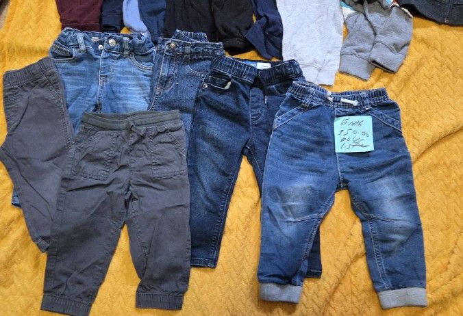 Lot of 18 Month Boy Fall/Winter Clothes