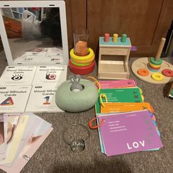 Lovevery Toys/ Learning/Visual Stimulus Cards For New Borns & Babies