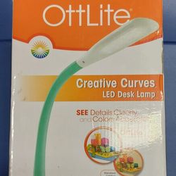 Ottlite Creative Curves LED Desk Lamp