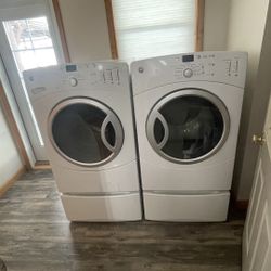 Like New  2 Moths Off Warranty Dryer And Washer 