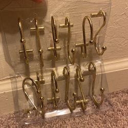 Gold Shower Curtain Rings