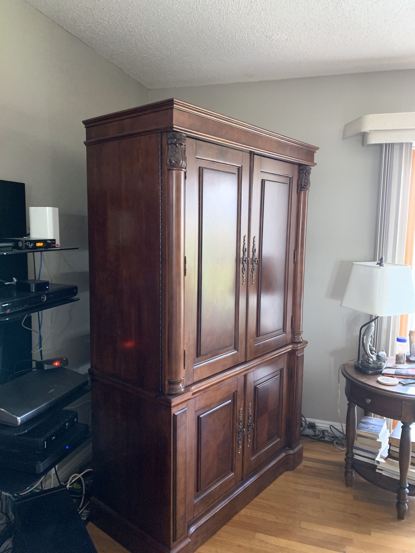 Cherrywood cabinet 21X46X75 inched