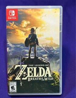 Nintendo Switch The Legend of Zelda Breath of The Wild