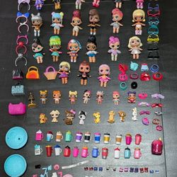 ULTIMATE L.O.L. Surprise! Mega-Collection – 100+ Pieces! Cosmic, Regal Stardust, Sugar Queens