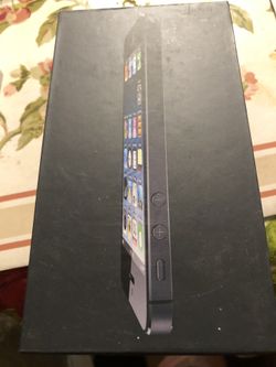 Box of IPhone 5