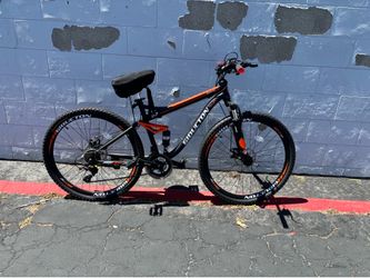 EUROBIKE 21-speed mountain bike (27.5” wheels, full suspension)