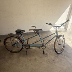 Schwinn twin tandem bike vintage 1960 Coronado