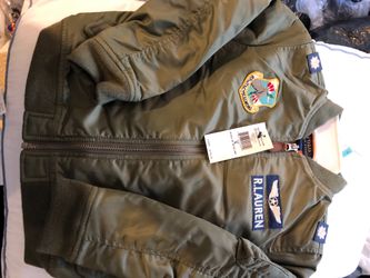 Ralph Lauren Bomber Jacket - Size 5
