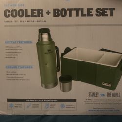 Stanley Cooler & Bottle Set