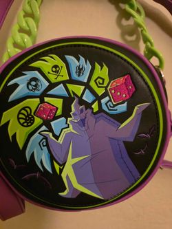 Disney Parks Loungefly Oogie Boogie Crossbody Bag