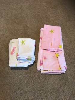 Potter Barn Full size sheet set + comforter cover