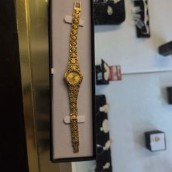 14 K Gold Seiko Watch 