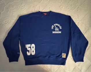 Mitchell and Ness Dodgers Wmns Crewneck