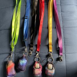 Lanyard & Hand Sanitizer Bottler For Kids - School