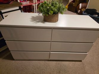 White dresser