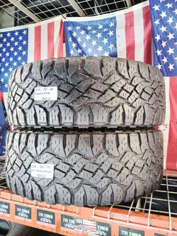 ⭐️ LT315/75R16 GOODYEAR WRANGLER DURATRAC KEVLAR SIDEWALL REINFORCED ALL TERRAIN USED TIRES 315 75 16USED TIRES 