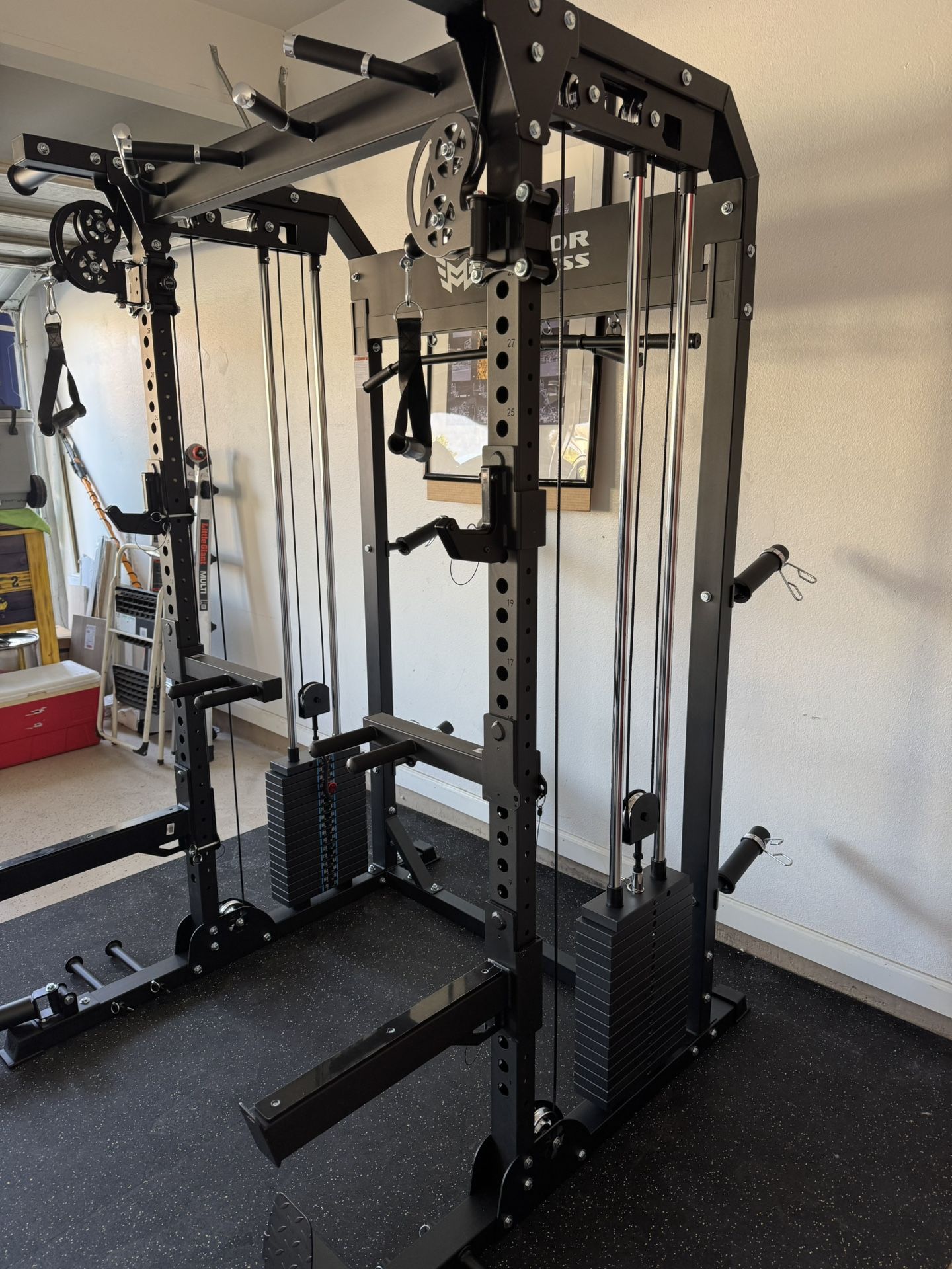 BRAND NEW SQUAT RACK HOME GYM SQUAT RACK W WEIGHTS - FREE DELIVERY