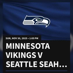 Seahawks Vs Vikings
