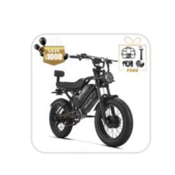 	HappyRun G70 Pro Dual-Motor Dual-Battery Electric Cargo Bike × 1