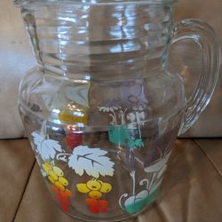 Vintage (Tea/Lemonade/Water) Glass  Pitcher