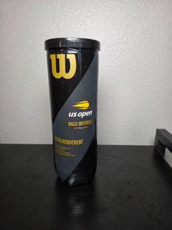 New Wilson US Open Tennis Balls- 3 Ball Pack