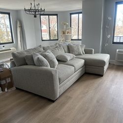 Couch, all pillows and 5 year warranty for sale!