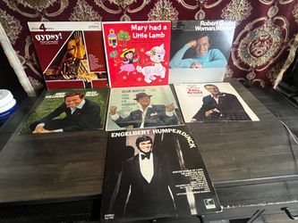 Vinyl Lp Records Dean Martin, Andy Williams Etc
