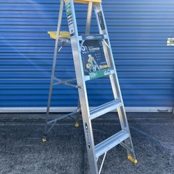 Werner 5ft Aluminum Step Ladder