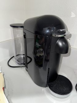Nespresso Vertuo Plus Deluxe Coffee and Espresso Maker by Breville, Black