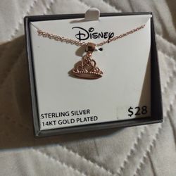 Disney Crown Necklace