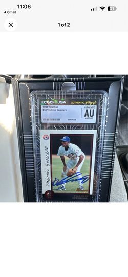 Autographed Vladimir Guerrero
