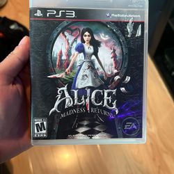 Alice Madness Returns Ps3 Cib