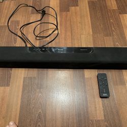 PHILLIPS SOUND BAR AND REMOTE