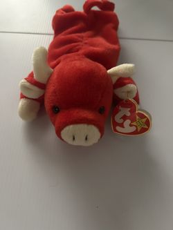 Snort The Bull Beanie Baby 