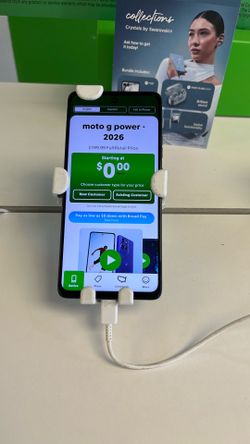Moto g power promo here At cricket !!