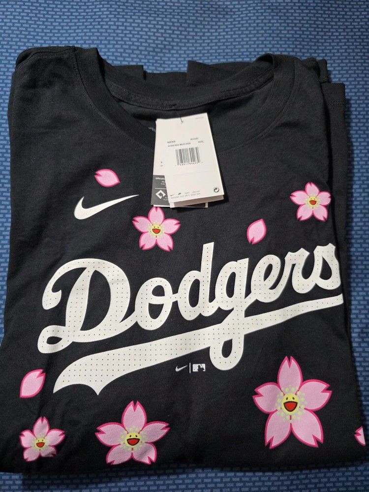 Nike x Takashi Murakami x MLB World Tour Tokyo Series 2025 Shohei Ohtani Dodgers Short-Sleeve Tee 'Black'