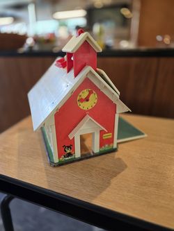 Vintage Fisher Price Schoolhouse