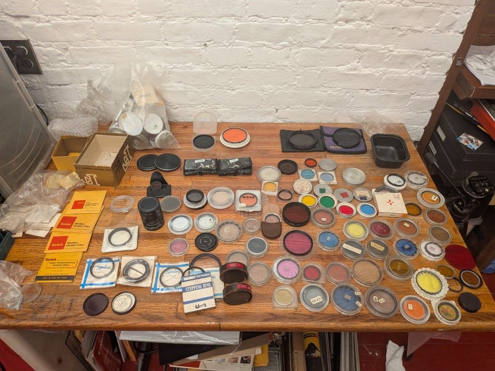 Lot Of Lens Filters, Over 70+