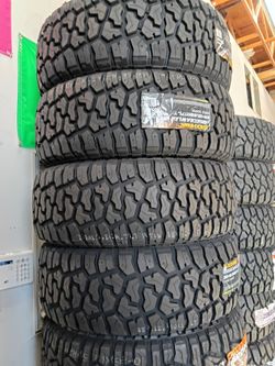 35×12, 50R17 LT BLACKHAWK RT NEW tires and for 4 llantas nuevas instaladas y balanceadas open day 7