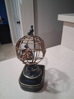 Decorative Globe Sculpture 
