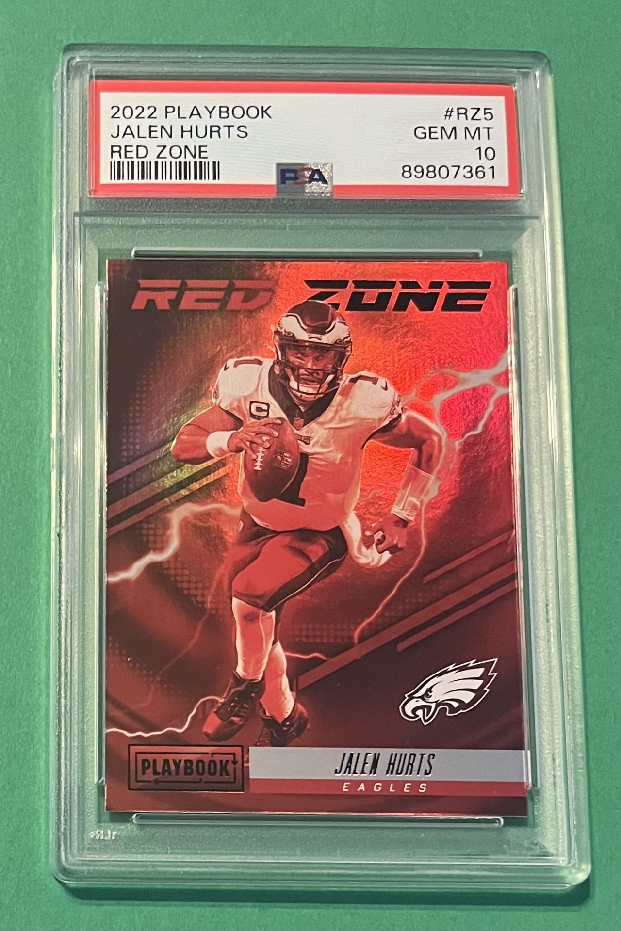 Jalen Hurts - Philadelphia Eagles PSA 10